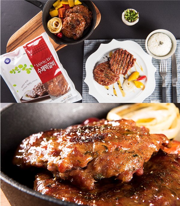 [삼호유황오리] 유황먹인 오리 수제떡갈비 400g